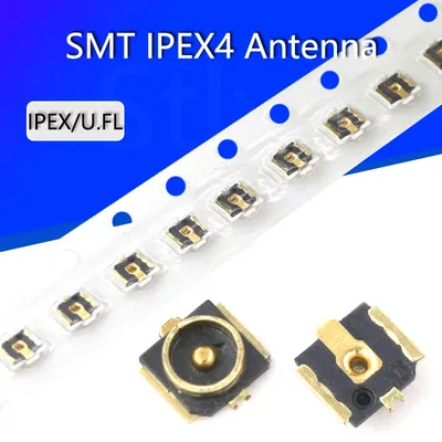 10PCS IPX4/IPEX4 Generation 4 Patch Antenne Basis IPEX/U.FL SMT RF Koaxial WiFi Stecker Generation 4