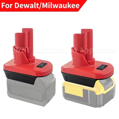 Batterie adapter für Dewalt/Milwaukee 18V 20V Lithium-Batterie-Wandler für Milwaukee M-12 12V
