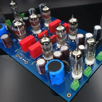 DIY Kits 12AX7 + 6Z4 rohr power verstärker bord JP200 HIFI Rohr Vorverstärker Image