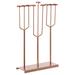 Modern Design Hanukkah Menorah Exceptional presentational piece, 9 Branch Tea Light Candle Holders