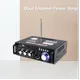 12V/220V BT-298A 2CH Audiuo Mini Amp 300W*2 EU Plug LCD Display Digital HIFI Audio Stereo Power