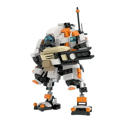 Titanfalled 2 Avantgarde Titan Ton Klasse Titan Bausteine Kit Mecha Roboter Krieger Figur Ziegel Modell Spielzeug Erwachsenen Kind Geschenk Image