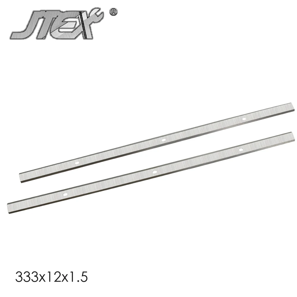 JTEX 2 Stück 13" 332 mm HSS Hobelmesser für Metabo DH 330 DH316 0911063549 , INTERSKOL PC-330/1500 2092933300150 Image
