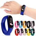 Liebe Kinder Uhren Frauen Touch LED Digital Cartoon Kinder Uhr Männer wasserdicht Armband Armbanduhr