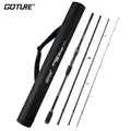 Goture Xceed 4 Setions Travel Fishing Rod With Fuji Guide Ring Carbon Fiber 1.98-3.6M Spinning