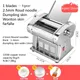 1 Blade Electric Stainless Steel Pasta Maker Machine Noodle Making Machine Dough Sheeter Dough