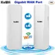 Kuwfi Gigabit Outdoor-WLAN-Router 5 8g Wireless Bridge 900 MBit/s WLAN-Repeater 3-5km lange