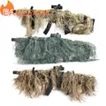 4 Feet Ghillie Rifle Wrap Cover Wrap Camo Desert/Jungle/Snow Camouflage Ghillie Netting Blind Ropes