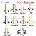 2Pcs Neue Power on/off & volume up/down tasten flex kabel Ersatz für Huawei P7 P8's P8 Lite P9 Lite