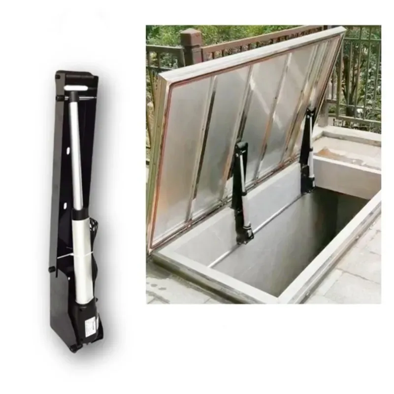 Fernbedienung Keller Elektrische Weinkeller Luke Elektromotor Klappe Türscharnier Schubstange Türöffner Leistungsstarkes Hebescharnier Image