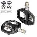 MTB Bike Self-locking Pedal Nylon Du + 3 Peilin Last Lager Berg XC Klick Fahrrad SPD Fahrrad Pedal