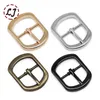 Neue 10 stücke 15mm hochwertige ovale silber gold bronze metall nadel schnallen für schuhe gürtel