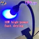 UV LED Resin Curing Lamp Nail Dryer Glass Acrylic Curing Lamp LED UV Flashlight Epoxy Resin Curing