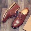 Herren Leder Schuhe 38-47 Kopf Leder Weiche Anti-slip Gummi Faulenzer Schuhe Mann Casual Echt Leder