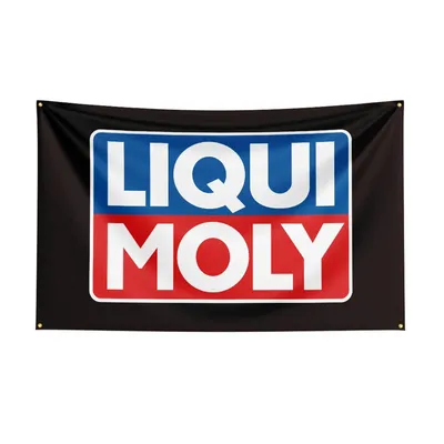 3X5 FT Liqui Moly Flagge Polyester bedrucktes Ölbanner für Dekoration Image