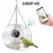 Smart Bird House Pet Feeder Acryl mit Kamera Home Pet Bird Feeder Transparent 1080P HD Einfache Installation für den Garten im Freien