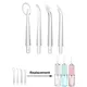 4Pcs/Set Replaceable Oral Dental Nozzles Irrigator Nozzles for Dental Water Jet Water Pick