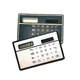 1PC New Portable Solar Calculator Mini Ultra-thin Credit Card Size 8-digit Solar Pocket Calculators