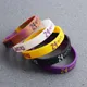 1pc Soft Thickened Silicone Noctilucent Bracelet Basketball Star Rubber Basketball Bracelet