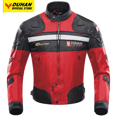 Duhan Motorrad jacke Männer Schutz Moto Jacke Motocross Offroad Dirt Bike Reiten wind dichte Jaqueta