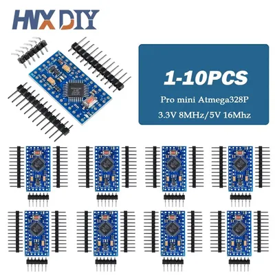 1-10PCS Pro mini Atmega328P Pro Mini 328 Mini ATMEGA328 3,3 V 8MHz 5V 16Mhz für Arduino Kompatibel Image