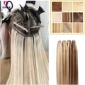 Vsrhair Tape im Haar 50cm 60cm starker Kleber 2g 2 5g Echthaar Maschine Remy Tape Haar