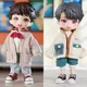 Ob11 Puppe Mode Anzug Kleidung Strickjacke Mantel Nette Puppe Student Uniform Overalls Für Obitsu11