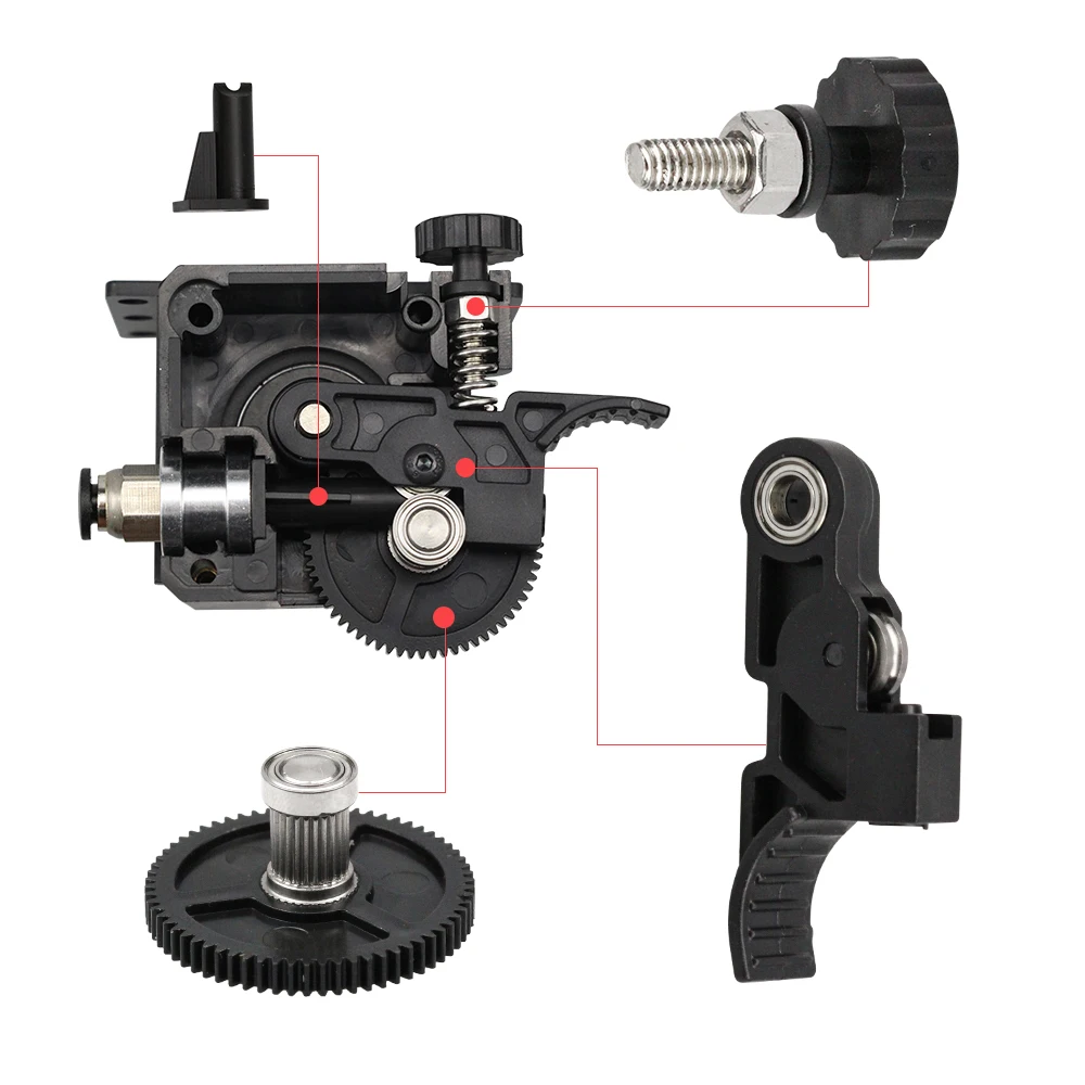 Titan Extruder für desktop FDM drucker reprap MK8 J-kopf bowden freies verschiffen FÜR MK8 anet Ender 3 CR10 Image