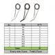 High Leg Fishing Rod Guide Kit DIY Fishing Rod Repair Guide Fishing Rod Building Feeder Match Rod