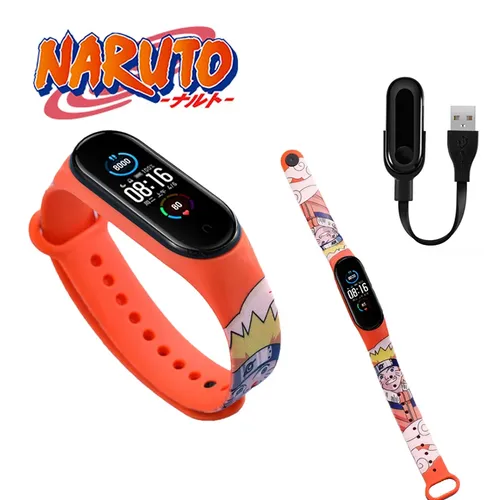 Bandai Naruto Dragon Ball Elektronische Smart Uhr Digitale Elektronische Armband kinder Spielzeug