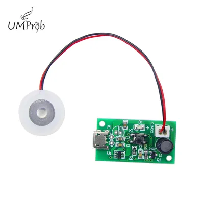 USB Mini Luftbefeuchter DIY Kits Nebel Maker und Treiber Platine Fogger Zerstäubung Film Zerstäuber Image