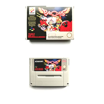 Parodius Non-Sense Fantasy Pal-Spielkassette Für Snes Pal Konsolen-Videospiel