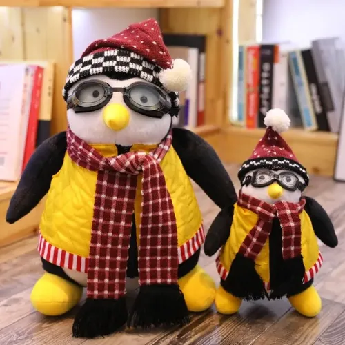 27/47cm Freunde Hugsy Pinguin Plüsch Spielzeug Die Pinguin Um Freunde Plüsch Puppe Nette Rachel
