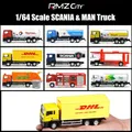 1/64 Scania Auto Anhänger Abschlepp wagen Mann Öltanker Container Transporter Spielzeug Modell