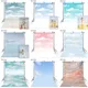 Photography Backdrop Blue Sky and White Clouds Newborn Kids Portrait Birthday Background Art