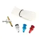 Motor ESC Water Cooling Set Water Inlet Nozzle 3*5mm Silicone Tube for RC Boat Stern Water Scraper