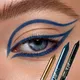 7 Colors Waterproof 2 In 1 Eyeliner Lipliner Pencil Blue White Black Eyeliner Gel Pen Easy Wear