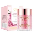 Rose Anti Wrinkle Aging Moisturizing Eye Cream Day and Night Elastic Care Anti Puffiness Dark