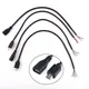 1pcs 5pcs Micro USB 2.0 A Female male Jack cable 4 Pin 2 Pin 4 Wire Data Charge Cable Cord Connector