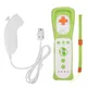 2 in 1 Wireless Remote Controller for Nunchuk Nintendo Wii Built-in Motion Plus Gamepad with