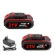 21V/88V Cordless Impact Drill Battery Power Battery Replace 48VF 36VF 88VF Replacement Battery for