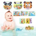 Baby Toys Bath Books With BB whistle Bathroom Waterproof Toy Water Bath Book For Baby Early