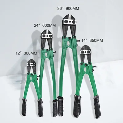 LAOA 12 Inch 14 Inch Bolt Cutter Heavy Duty Rebar Cutting Pliers Cr-V Steel Thicken Wire Cutter for Lock Chain Cutting