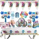 Cartoon Pocoyoed Theme Birthday Party Decorations Tableware Paper Cup Plate Napkin Flag Balloon