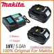 100% Original Makita 5.0Ah 18V Li-ion Battery Charger DC18RF BL1850 BL1830 BL1430 BL1440 DC18RC
