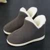 Männlich Winter Unisex Plus Größe 30-47 Casual Plüsch Schuhe Warme Samt Turnschuhe Männer Frauen