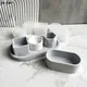 Zum Spaß DIY ovale Kerze Glas Silikon form Zement Gips Mini Blumentopf Beton Wachs Box Kerze Tablett