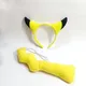 Pokemon Anime Hair Accessories Pikachu Headband Cute Ears Hairband Plush Doll Headgear Play Selfie