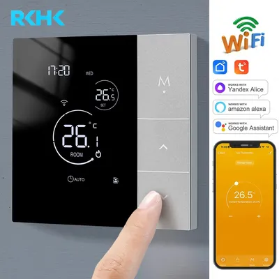 WiFi Thermostat Tuya Smart Home Temperaturregler Für Kessel/Elektrische/Fußbodenheizung Temperatur Controller Alice Alexa Google