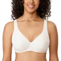 Women's Plus Size Minimizer Bra Smooth Underwire Non Padded Full Coverage T Shirt Bras